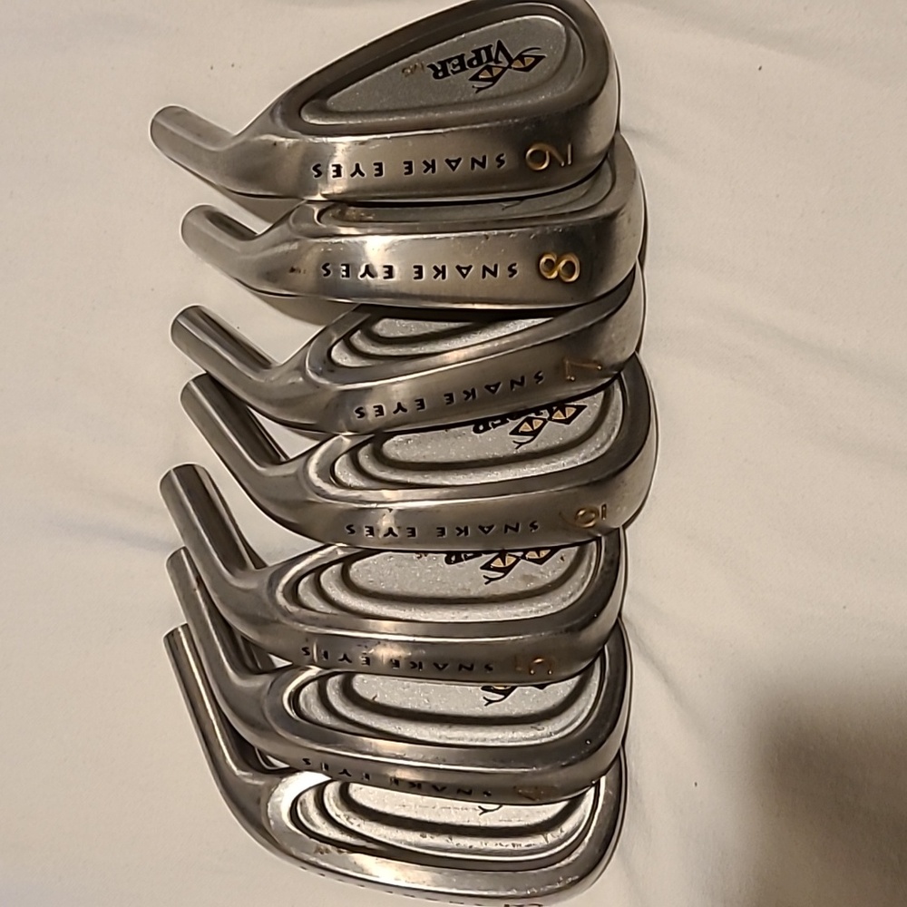 Snake Eyes Viper MS Iron Set, Heads Only, Right Handed, Golf Club